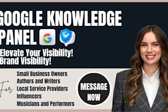 create verified google knowledge panel for authors and business
