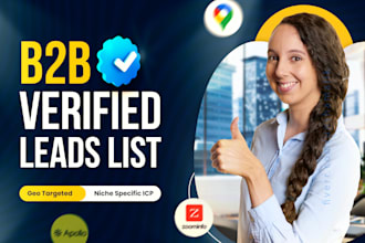 targeted b2b lead generation prospect email list building google maps scraping