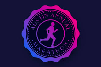 design wonderful and excellent marathon logo design