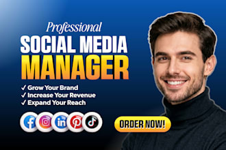 be your social media manager