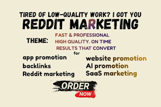 do organic reddit post ads for brand mention seo service and product marketing
