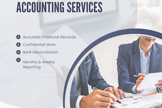 do excel bookkeeping, data entry and financial record