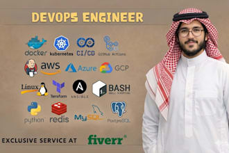 set up docker, kubernetes, AWS, gcp, and cicd pipelines for devops solutions