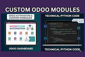 develop custom odoo modules and automate your business workflows and accounting