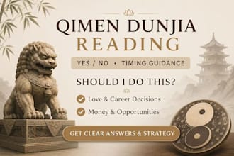 do yes or no reading for decisions, timing and clear answers fast with qimen