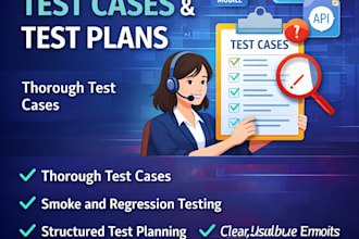 create professional QA test cases, test plans, and release checklists