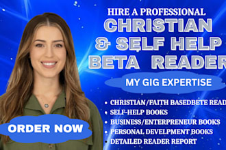 beta read  christian faith based books devotional journals