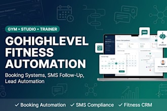 setup gym or fitness studio gohighlevel snapshot with membership retention