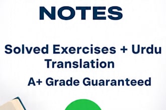 make punjab board class 9 10 english notes and solved exercises