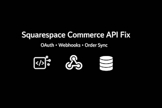 fix squarespace commerce API error, oauth, webhooks and order sync, whatsapp API