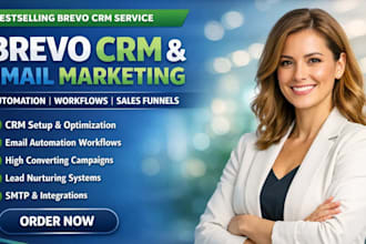 setup brevo CRM, brevo workflow automation, brevo email marketing, brevo expert
