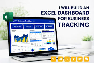 build an excel dashboard for business tracking
