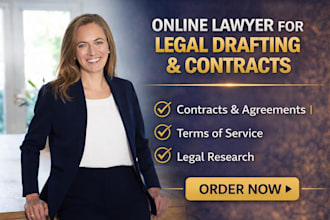 draft legal agreements, contracts, legal complaints and court documents