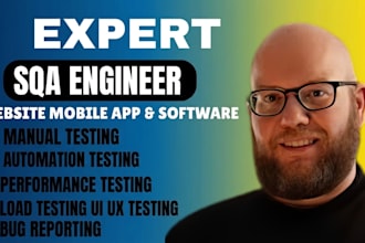 do manual and automation QA testing for web and mobile apps