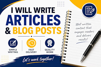 write short articles,paragraphs and social media captions