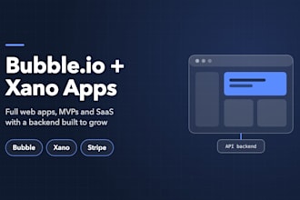 build your bubble io web app, saas or marketplace