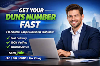 provide verified d u n s number for apple, google play and fda registration