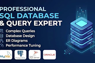 design professional sql databases and write complex queries