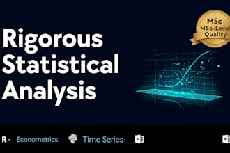 do econometrics and statistical data analysis in r, python, or excel
