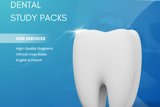 provide a comprehensive dental study revision pack