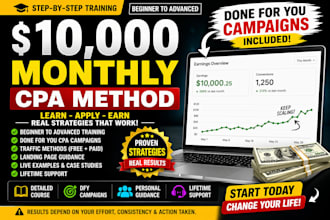 help you start earning online with CPA affiliate marketing
