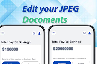 edit your docoment in jpeg