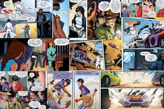 do comic book pages illustration comic graphic novel comic artist comic strip