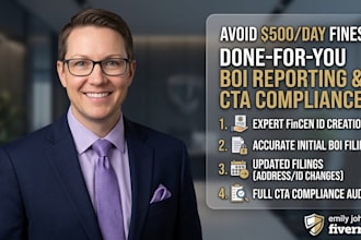file your US llc boi report and ensure full cta compliance with fincen