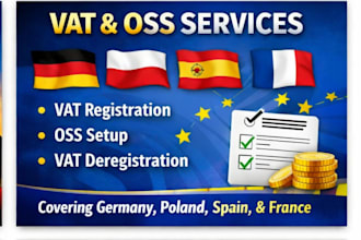 do vat registration, tax, vat deregistration for germany, poland, spain, france