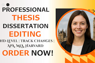 proofread, edit, and format thesis, dissertation in apa, mla, or chicago style