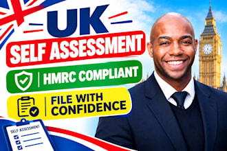 prepare and file your UK self assessment tax return hmrc compliant