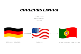 translate your content into english, german and portuguese