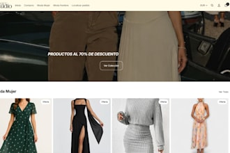 crearé una tienda shopify profesional para tu negocio
