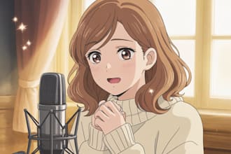 voice cute anime calm warm erotic female nsfw voice over, voice acting and more