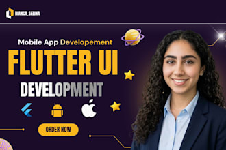 develop flutter mobile app for android and ios, figma to flutter app