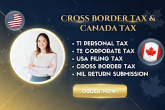 provide cross border tax consulting US canada tax return and compliance