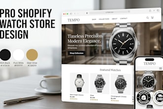 build wristwatch shopify store jewelry website wrist watch watch website jewelry