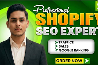 shopify on page SEO for low traffic store
