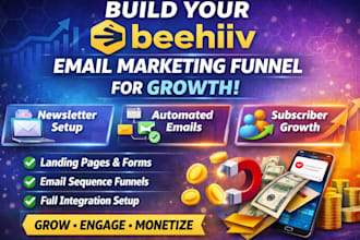 build a complete beehiiv email marketing funnel for growth
