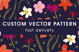 create seamless vector pattern for your project
