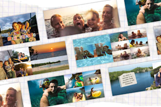 curate your travel photos for a photo album