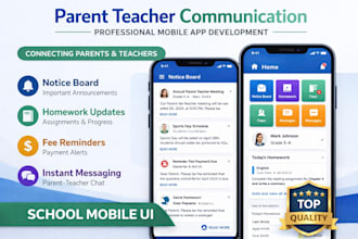 build a parent teacher communication app for schools
