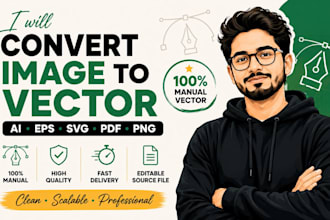 vectorize business logo t shirt artwork and branding graphics professionally