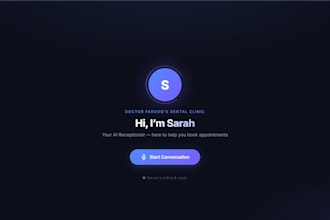 build an ai powered receptionist for businesses