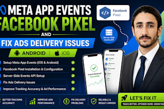fix facebook ads not delivering and setup meta pixel for android ios