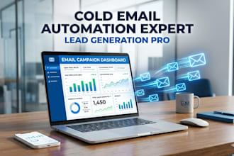 cold email marketing klaviyo mailchimp automation expert