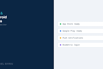 build or convert your app for ios and android using capacitor