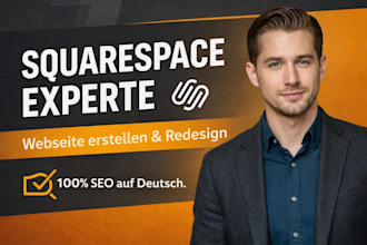 irhe squarespace webseite erstellen, squarespace redesign, seo auf deutsch