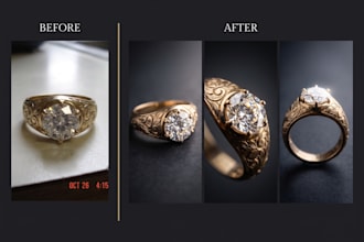 create ai product photo for jewelry, beauty and accessories