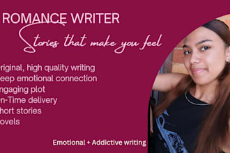 develop character backstories for novels, scripts or games